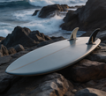 Reef Swallowtail Fish Surfboard
