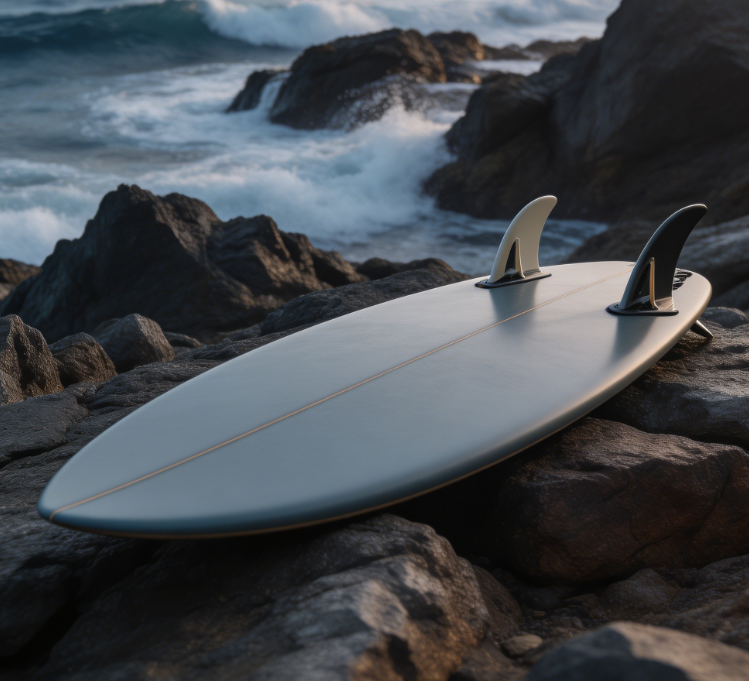 Reef Swallowtail Fish Surfboard