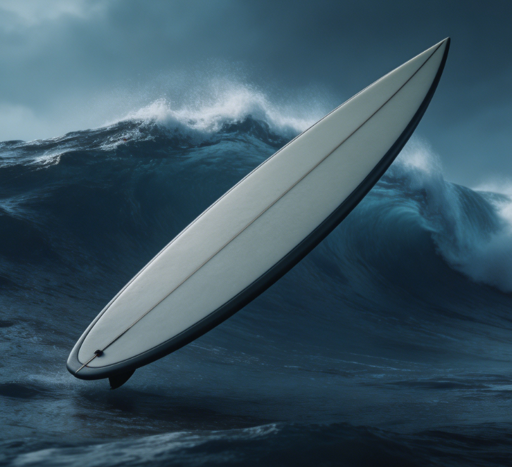 Big Wave Gun Surfboard